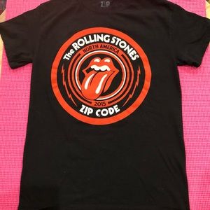 Rolling Stones 2015 “Zip Code” Concert tee-shirt, unisex Small
